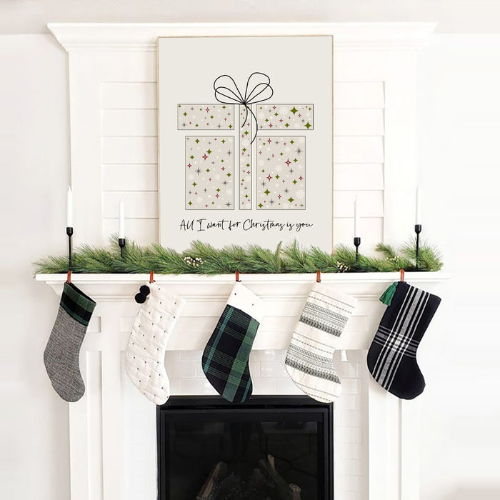 Christmas song wall art