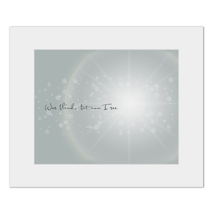 Amazing Grace song lyric wall art