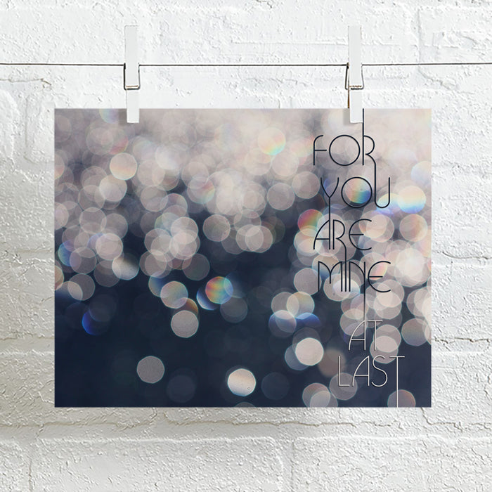 bokeh art print