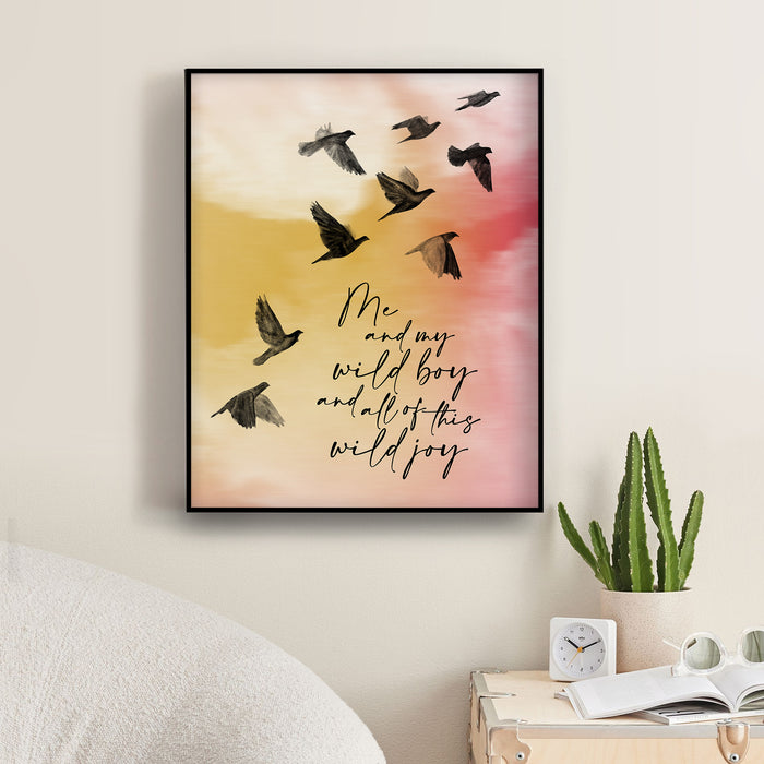 Taylor Swift lyrics wall art