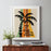 mid-century modern coastal wall art