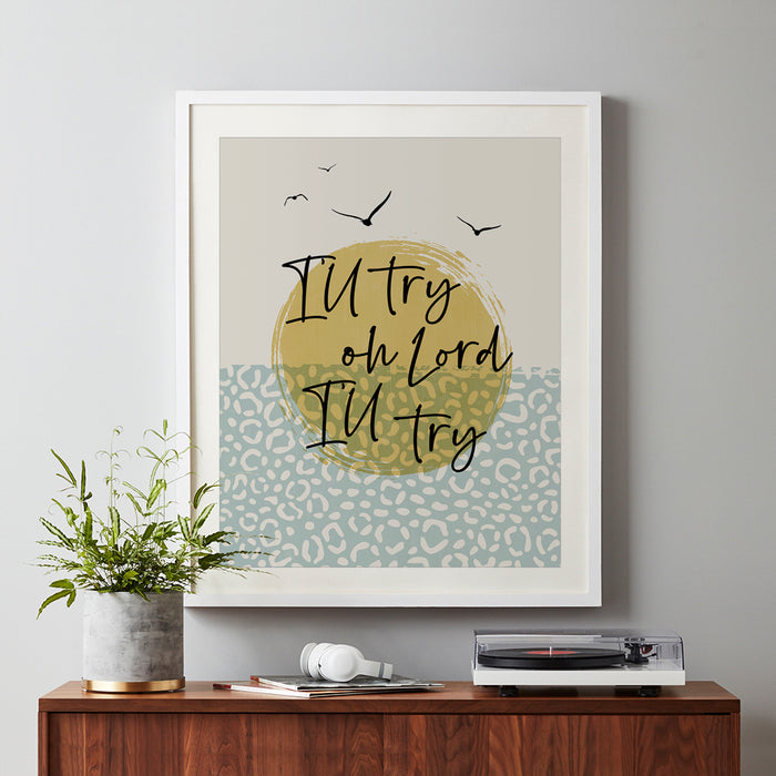 Come Sail Away | Styx modern song lyric wall art print