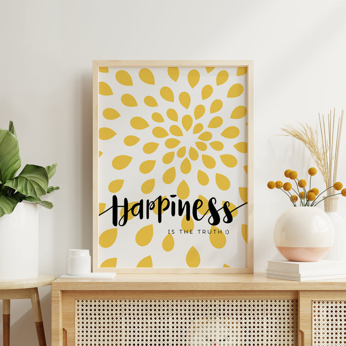 yellow flower wall art