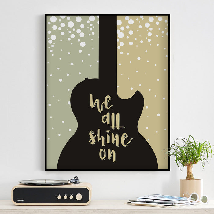 guitar wall art