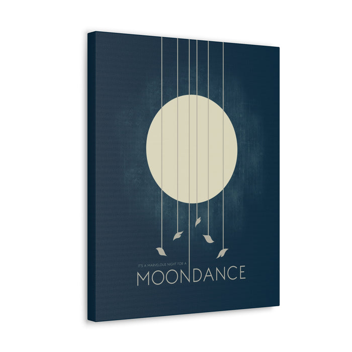 Moondance | Van Morrison song lyric wall art music poster
