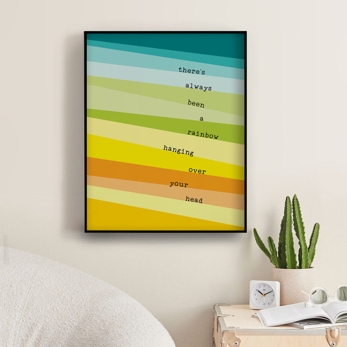 rainbow lgbtq wall decor