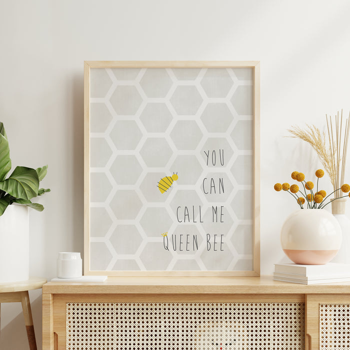 bumble bee baby nursery art