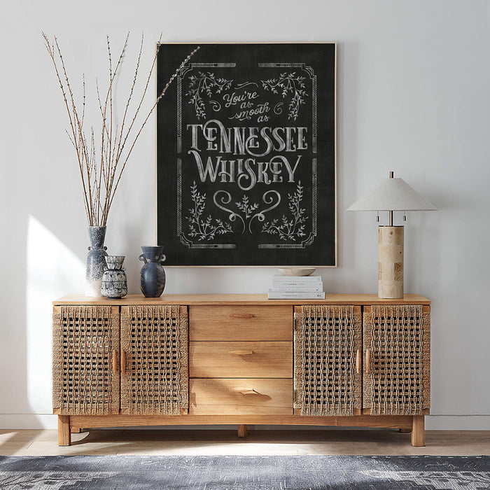 Tennessee Whiskey | Chris Stapleton song lyric wall art music poster