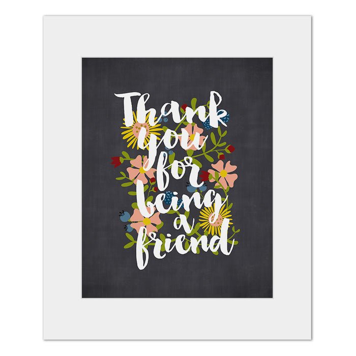 Thank You For Being A Friend | Golden Girls theme song lyric art