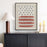 Tourniquet | Zach Bryan - vintage stars and stripes song lyric wall art