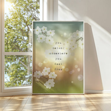 Wildflowers poster