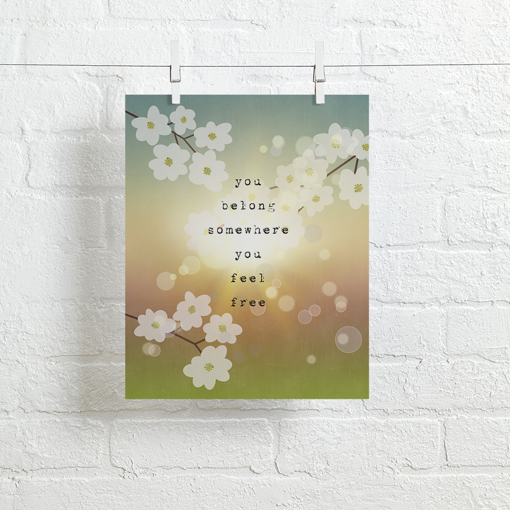 Wildflowers | Tom Petty - Song Lyric Wall Art Music Poster — Lyrical ...